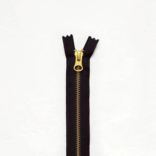 8" Brass Zippers - ZIP - 8 - BLA - Zippers - Klum House