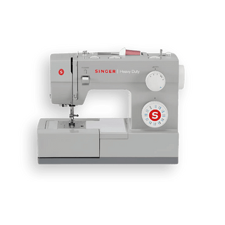 A Singer Heavy Duty sewing machine.