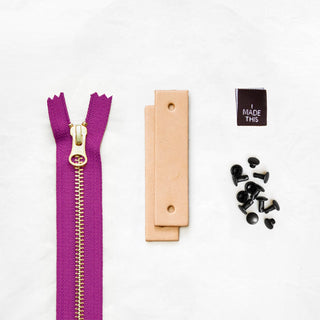 Woodland - Leather + Hardware Kit (Seconds)
