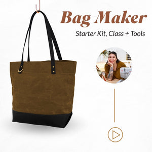 Bag Maker Starter Kit - STARTR - PORT - FT - BLA - BLA - BRA - THREAD - 3 - 32 - DP - BOARD - Maker Kit - Klum House