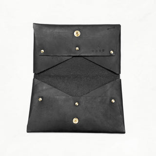 Large Leather Wallet Kit (Seconds) - LEATHR - WALLE - BLA - T - B - GRADE - LG - 1 - Quick Make - Klum House