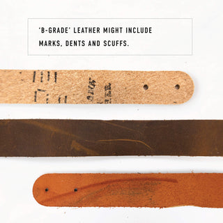 Slabtown - Leather + Hardware Kit (Seconds) - SLAB - LH - BLACK - B - Leather + Hardware Kit - Klum House